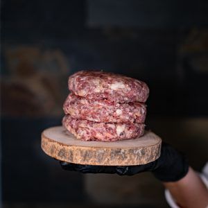 Hamburguesa de vaca madurada