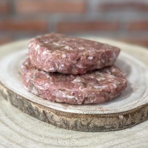 Hamburguesa de secreto y boletus
